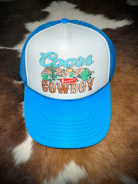 “Coors Banquet Cowboy” Trucker Hat – Twisted T Western & More