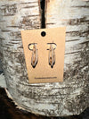 Twisted T Western & More Double Pearl Hoop Earrings