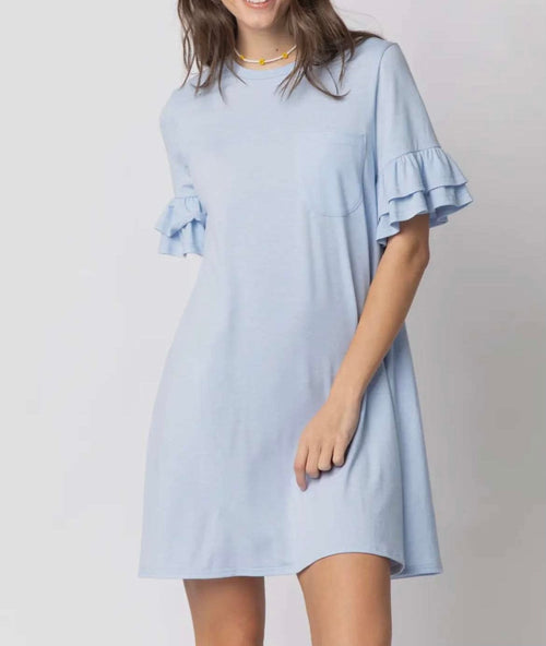 Twisted T Western & More French Terry Pocket Tee Shirt Dress