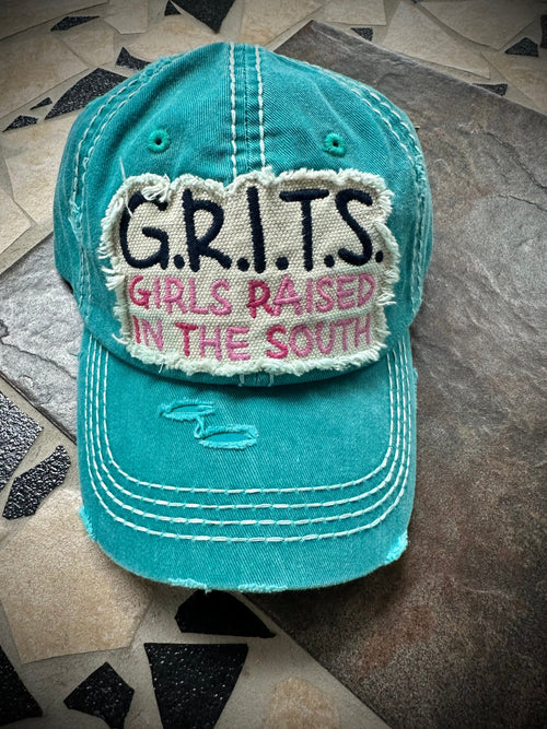 Twisted T Western & More “G.R.I.T.S” Ball Cap