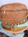 Twisted T Western & More Hearts a Plenty Gold Handbag Chain