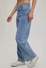 Twisted T Western & More High Rise Wise Denim Boyfriend Jeans