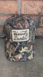 Twisted T Western & More Howdy Darlin’ Embroidery Patch Camo Trucker Hat