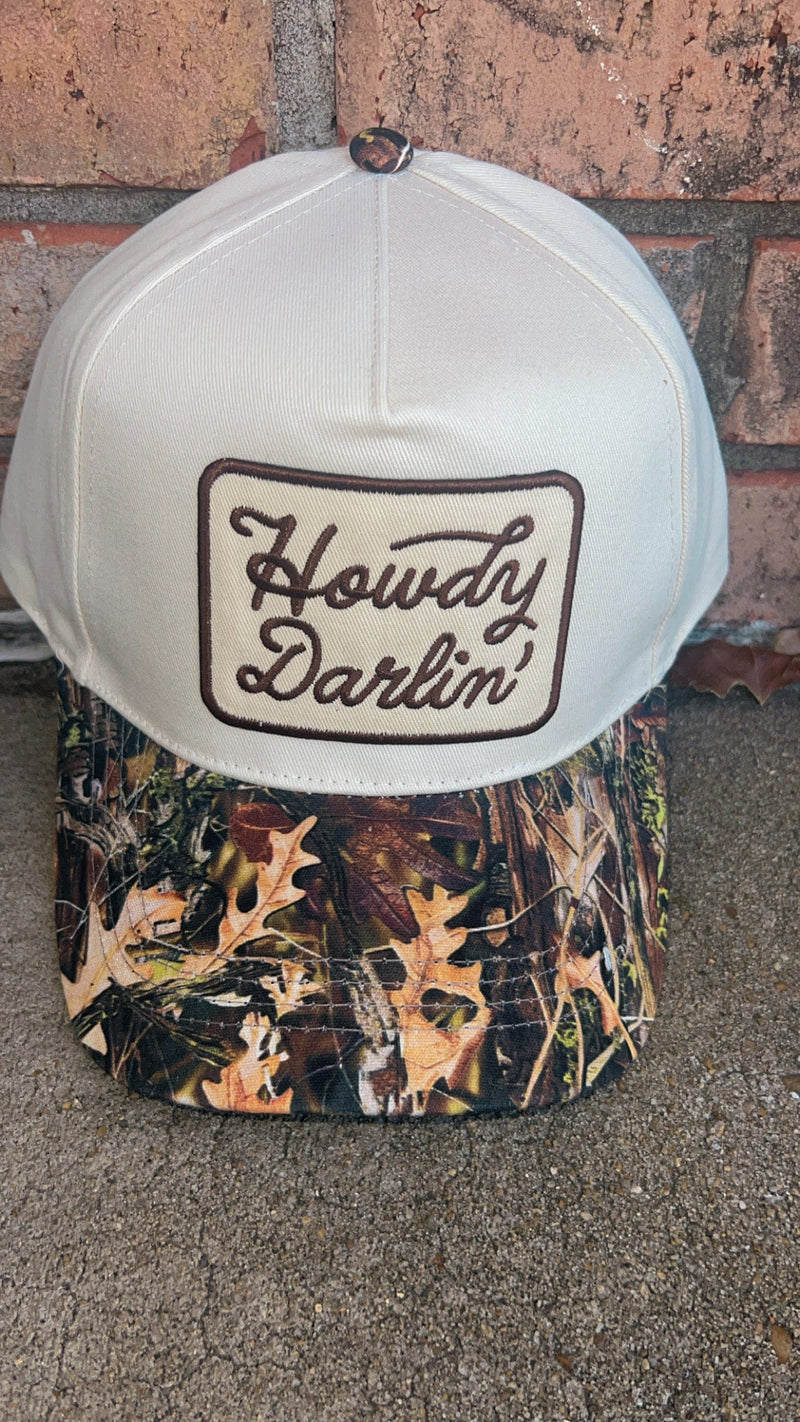 Twisted T Western & More Howdy Darlin Embroidery Patch Cap