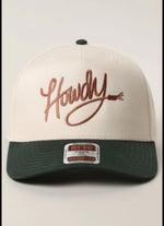 Twisted T Western & More Howdy Embroidered Classic Two-Tone Trucker Hat