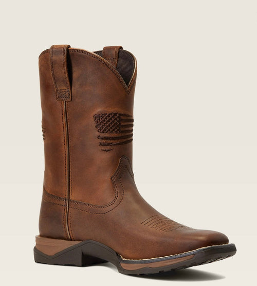 Twisted T Western & More Kid's Anthem Patriot Western Boot