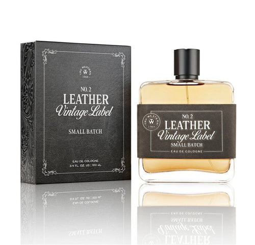Twisted T Western & More Leather No. 2 Small Batch Mens Cologne Vintage Label