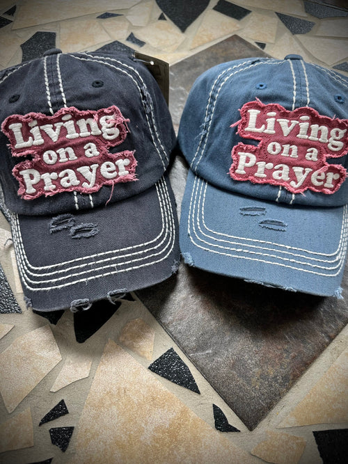 Twisted T Western & More “Living on a Prayer” Ball Cap