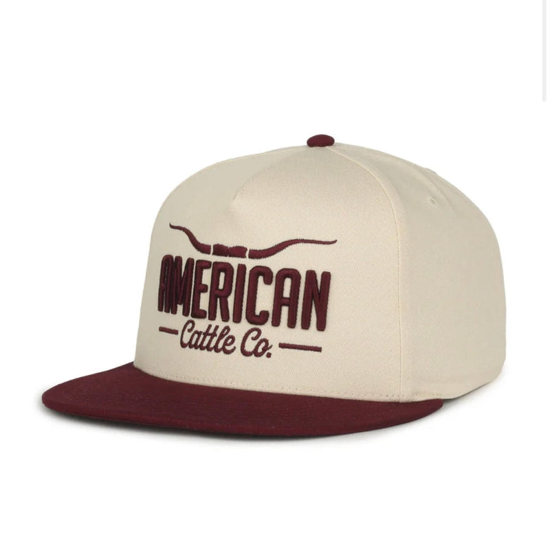 Twisted T Western & More Longhorn Hat (Maroon)