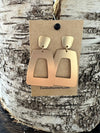 Twisted T Western & More Matte Gold Bell Earrings