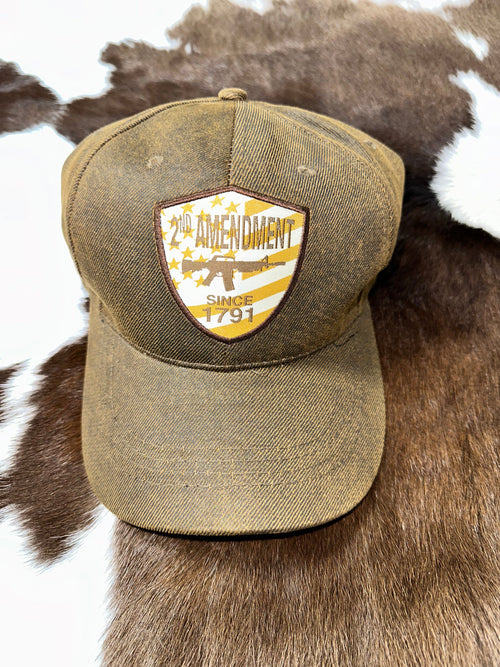 Twisted T Western & More Men’s 2nd Amendment Ball Cap