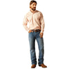 Twisted T Western & More Men’s Ariat Wrinkle Free Ashton Pink Button Down Classic Fit Shirt