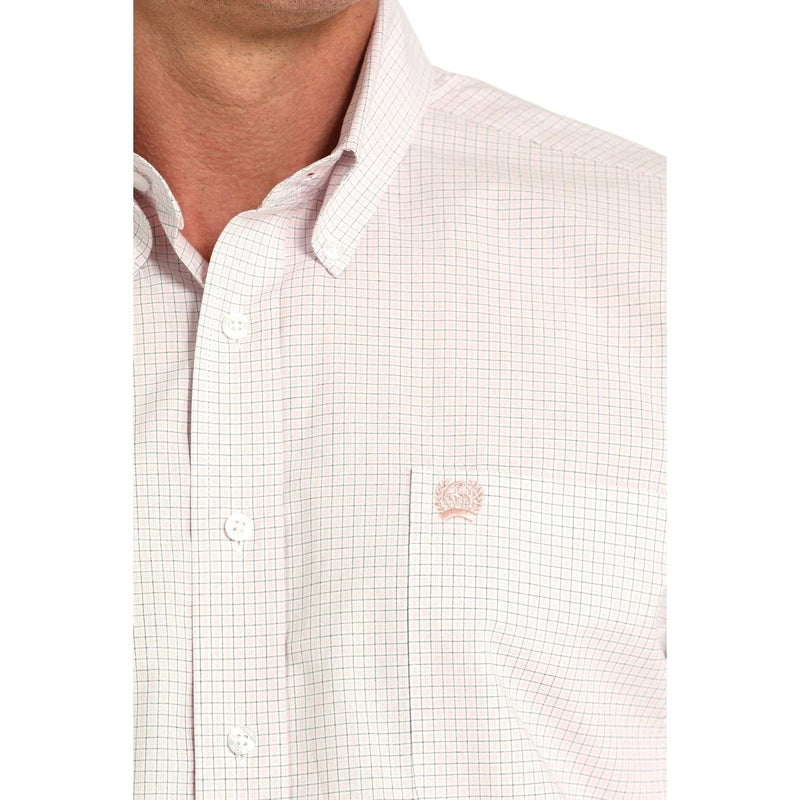 Twisted T Western & More Men’s Cinch Button Up Lt Pink LS Shirt MTW1105912