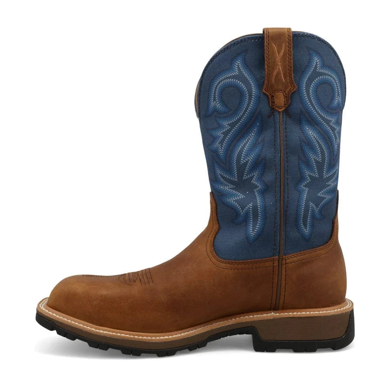 Twisted T Western & More Mens 11" Blue UltraLite X™ Work Boot