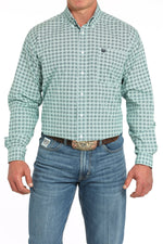 Twisted T Western & More Mens Cinch Medallion Print Button Down Western Shirt