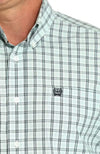 Twisted T Western & More Mens Cinch Plaid SS Button Down Shirt