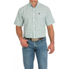 Twisted T Western & More Mens Cinch Plaid SS Button Down Shirt