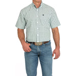 Twisted T Western & More Mens Cinch Plaid SS Button Down Shirt