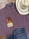 Twisted T Western & More Mens Cody Johnson Classic Fit Burg Button Down Shirt