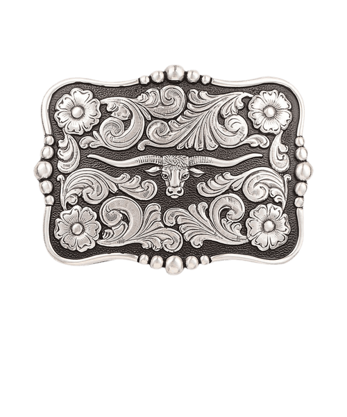 Twisted T Western & More Mens Longhorn Buckle 37586