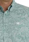 Twisted T Western & More Mens Paisley Cinch Long Sleeve Button Down