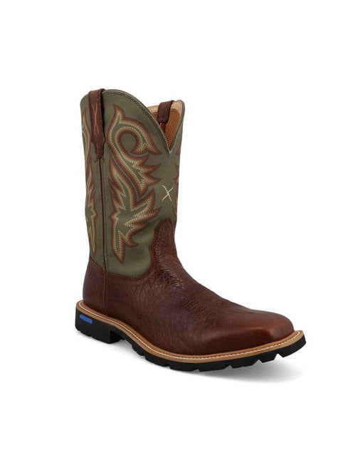 Twisted T Western & More Mens Twisted X Caramel Cafe & Moss Tech X Boot