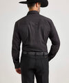 Twisted T Western & More Mens Wrangler Black Stripe Snap Shirt