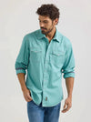 Twisted T Western & More Mens Wrangler Retro Premium LS Modern Fit Snap Shirt