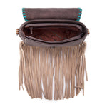 Twisted T Western & More Montana West Concho Fringe Saddle Bag/ Crossbody