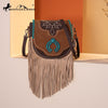 Twisted T Western & More Montana West Concho Fringe Saddle Bag/ Crossbody