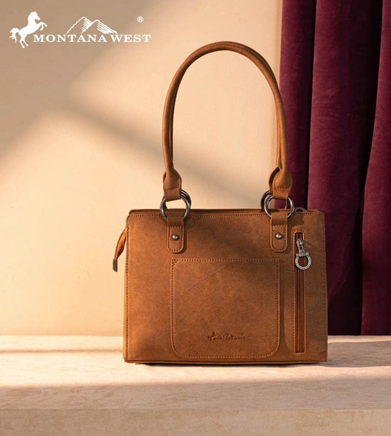 Twisted T Western & More Montana West Cut-Out Embroidered CC Tote