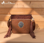 Twisted T Western & More Montana West Tooled Aztec Concho Collection Crossbody