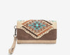 Twisted T Western & More MW Embroidered Aztec Concealed Carry Crossbody/ Wallet