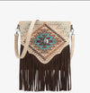 Twisted T Western & More MW Embroidered Aztec Concealed Carry Crossbody/ Wallet