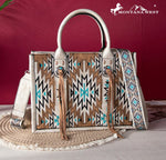 Twisted T Western & More MW Southwestern Aztec Crossbody Tote Bag