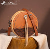 Twisted T Western & More MW Tooled Collection Circle Bag