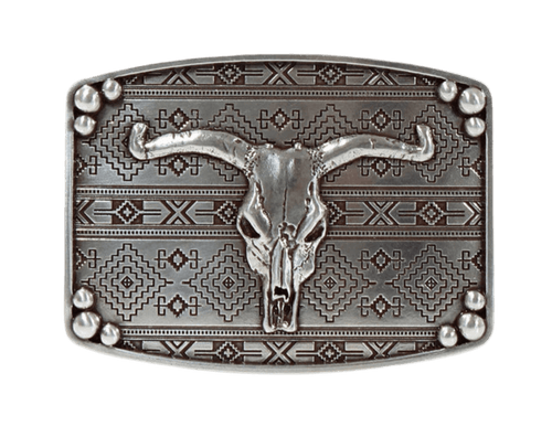 Twisted T Western & More Nocona Bull Head Western Buckle