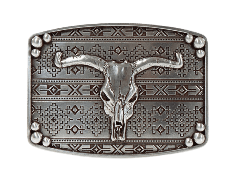 Twisted T Western & More Nocona Bull Head Western Buckle