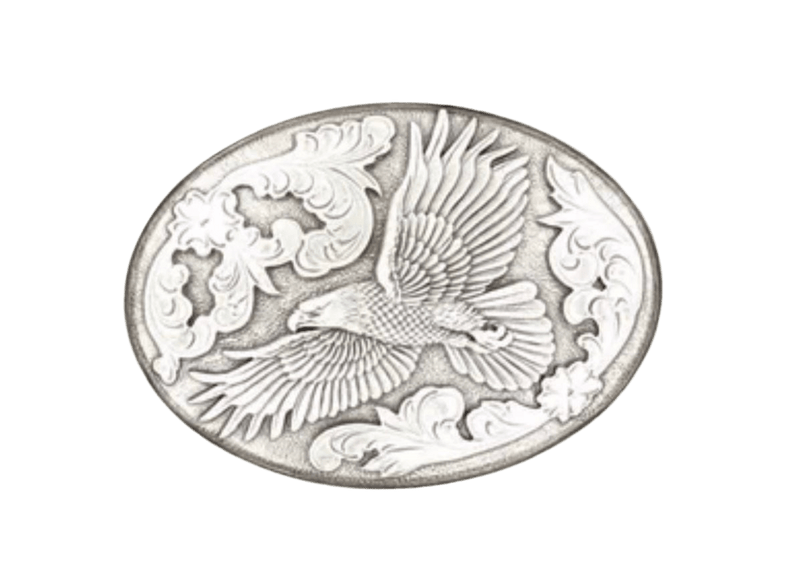 Twisted T Western & More Nocona Oval Eagle Belt Buckle