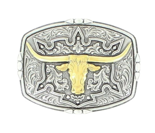 Twisted T Western & More Nocona Western Steer Buckle