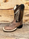 Twisted T Western & More Old West Children’s Brown Square Toe Boot