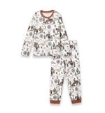 Twisted T Western & More On The Range Cowboy Bamboo Pajama Set