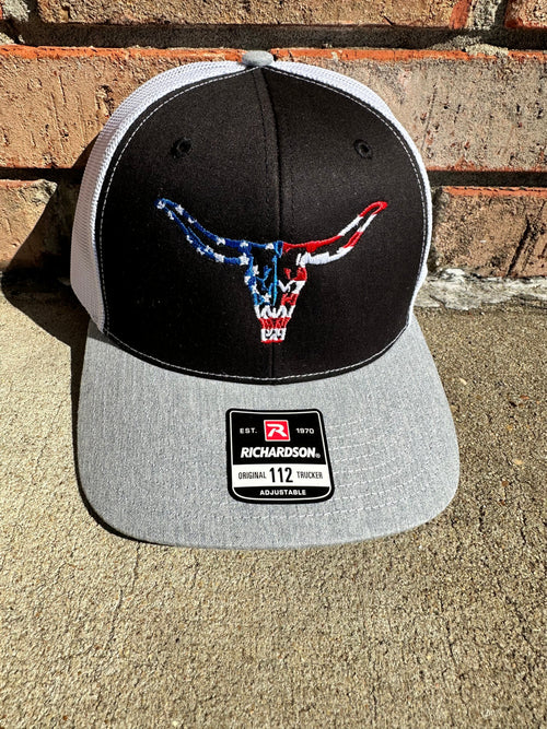 Twisted T Western & More Patriotic Longhorn