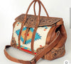 Twisted T Western & More Purses 22Wx13Hx9D American Darling Large Western Weekender Bag