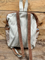 Twisted T Western & More Purses Canvas & Hairon Backpack