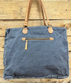 Twisted T Western & More Purses H19xW15 Canvas & Hairon Weekender Tote