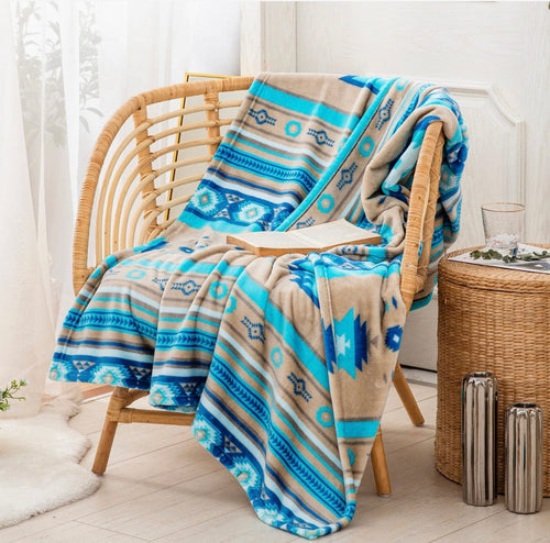 Twisted T Western & More Purses Stella Aztec Throw Blanket