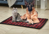 Twisted T Western & More Red & Black Checkered Pet Blanket