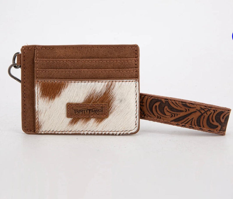 Twisted T Western & More Trinity Ranch Hair On Key Ring & Card Case