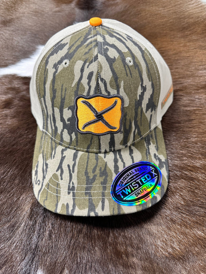 Twisted T Western & More Twisted X Mossy Oak Camo Men’s Ball Cap